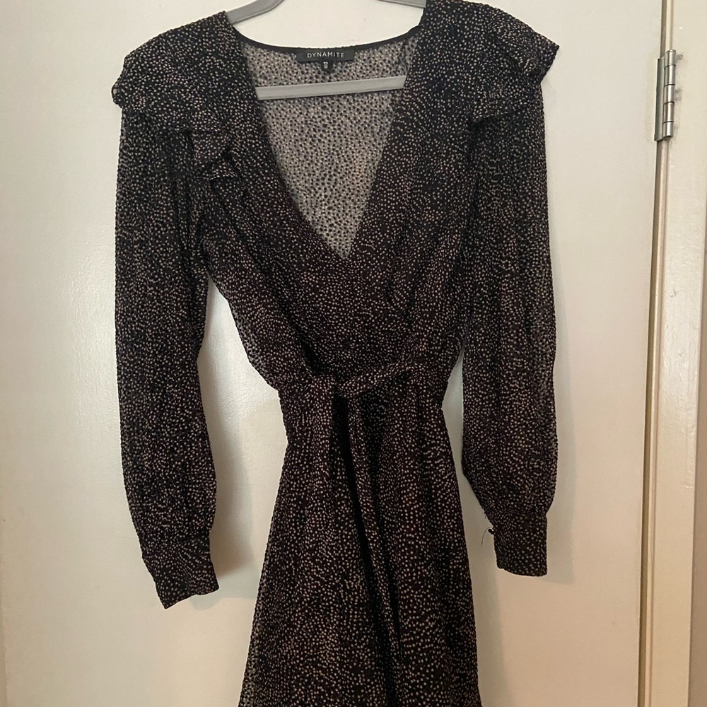Long sleeve float dress